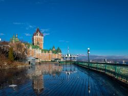 Frontenac Castle and Dufferin Terrace - Quebec City