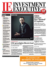 Investment Executive Mid-November 2019 front cover