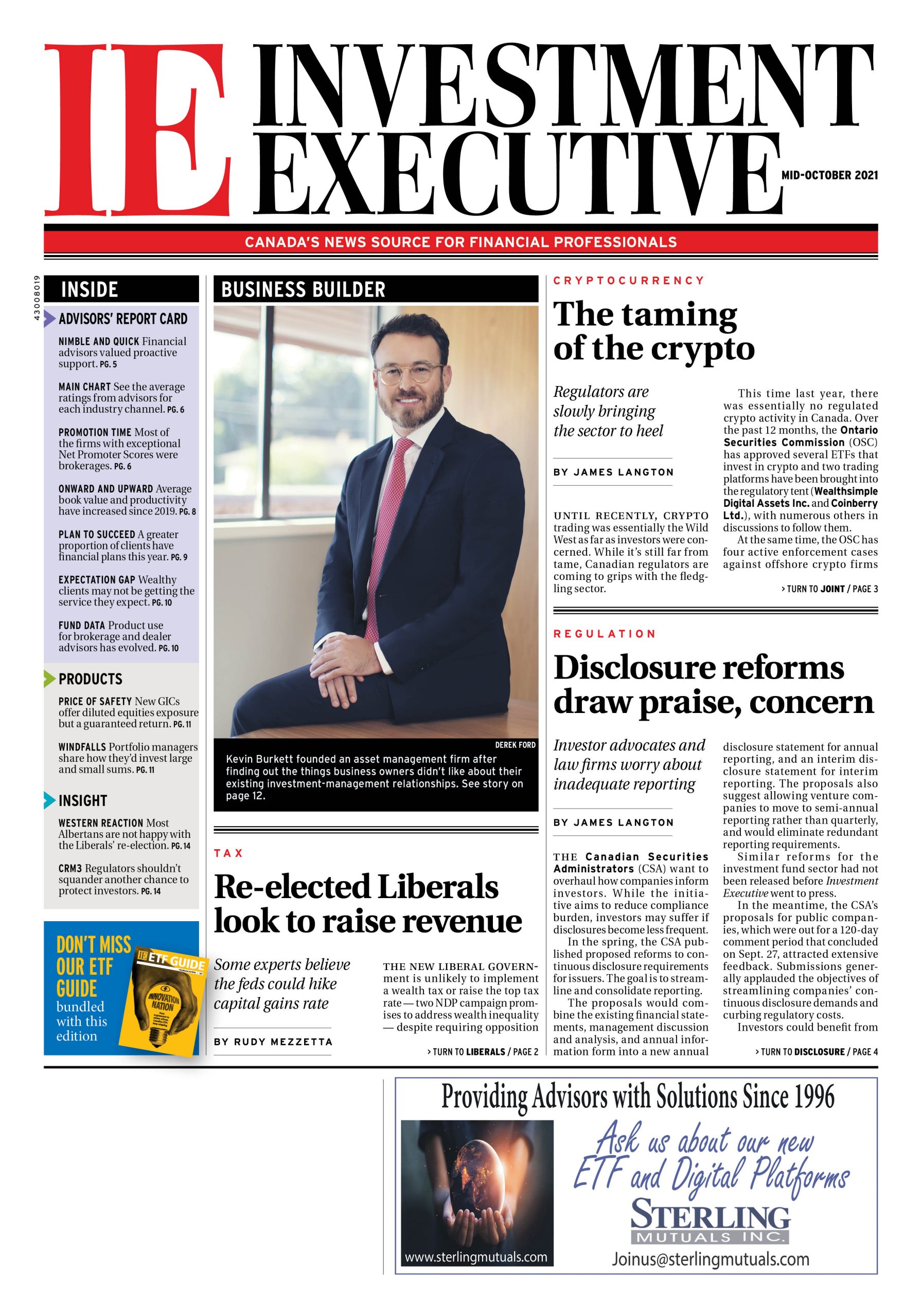 IE Mid-October newspaper cover page