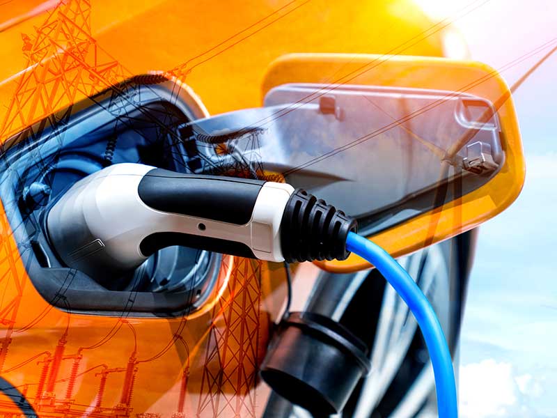 Electric car charging