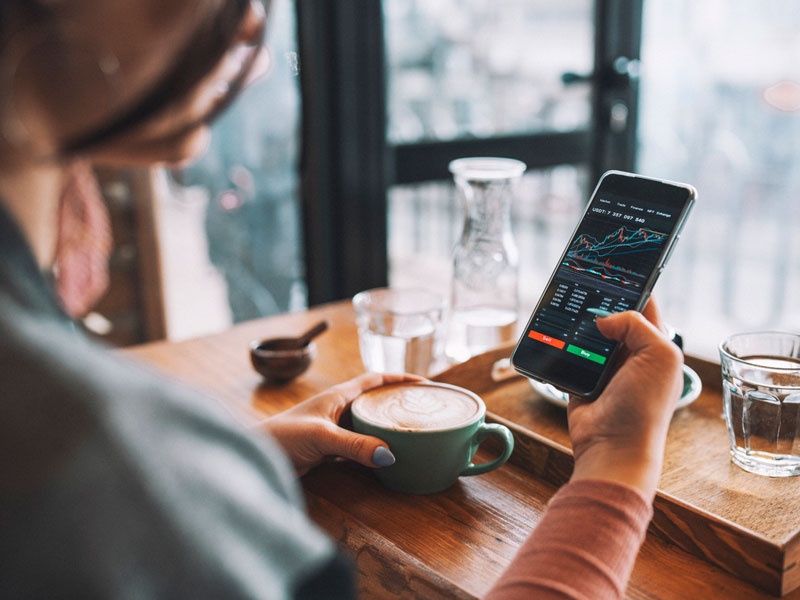 investor mobile device