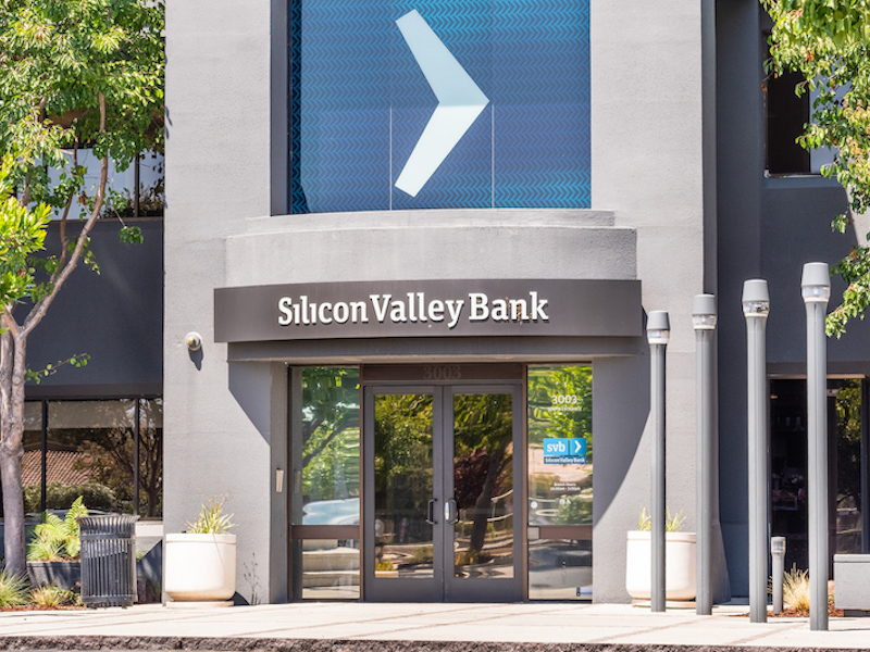 Silicon Valley Bank storefront