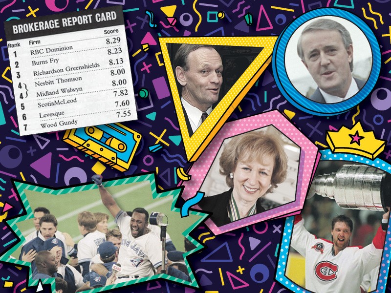 1993 image for 30 years Brokerage Report Card