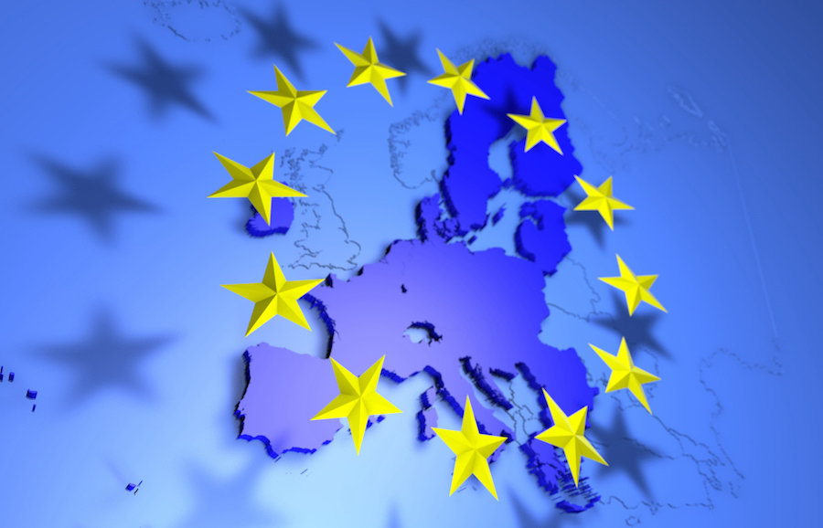 Euro map