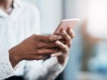 Texting hands