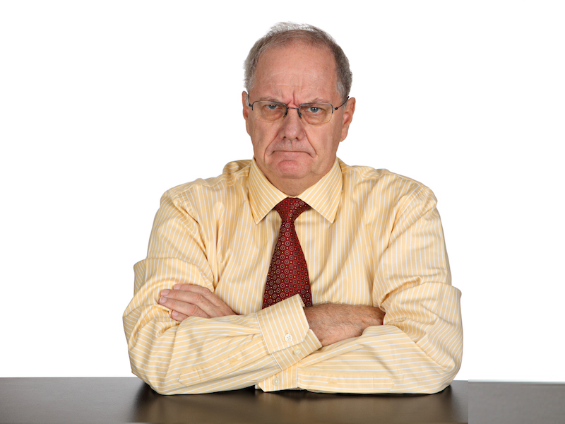 Angry client